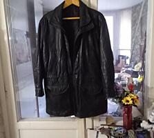 Лёгкая Лайковая кожаная куртка разм. 52-54.