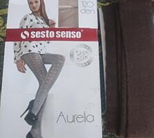 Колготки женские теплые, ажурные.