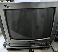 Продам телевизор Sanyo + плеер для дисков