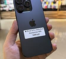 iPhone 16 Pro 256Gb / Аккумулятор 100% / РАССРОЧКА / ГАРАНТИЯ