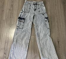 Джинсы по типу карго размер 26