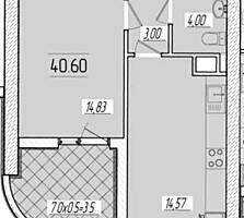 Продам 1ю кВ. с ремонтом