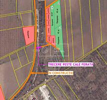 Spre vânzare un teren pe strada Industrială, cu suprafața de 1.14 ha .