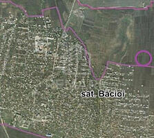 Se vinde teren în com. Băcioi, la 10 min. distanță de mun. Chișinău. .