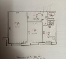 Продам отличную 2 ух комн. квартиру.