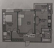 Apartament 2 camere 62m et 13/14 Caertier Cluj