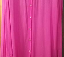 Новая нарядная блуза-рубашка немецкий 44/46р-р (60), прозрачная..