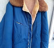 Лётная зимняя меховая куртка