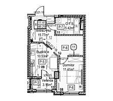 Se vinde apartament cu un dormitor și living, în Complexul HORUS ...