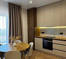 В продаже стильная 1-комнатная квартира площадью 43,3 м² с ...