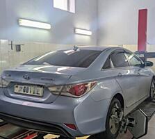 Hyundai Sonata Hybrid 2012г. Обслужена.