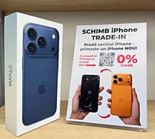 iPhone 17 Pro, Schimb iPhone Trade-in, 0% Credit de la 880 lei/lună!