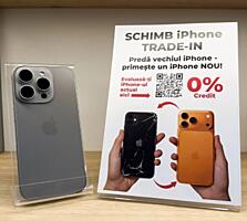 iPhone 16 Pro Schimb iPhone Trade-in, 0% Credit de la 692 lei/lună!