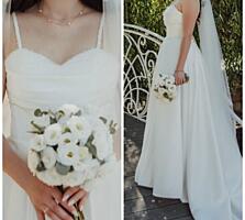 Продам свадебное платье размер 44