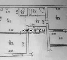 Продается раздельная 2-х к.кв. по ул. Лютневая 1-1а, 72/33/18 кв. м, .