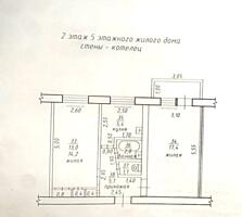 Продам двухкомнатную квартиру. Центр. Орион