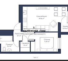 Продаж відмінної 1к. квартири у новому ЖК комфорт класу Метрополія 2, 