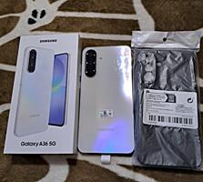Новый! Samsung A36, 6/128, белый, без торга