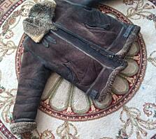 Дублёнка пилот мужская