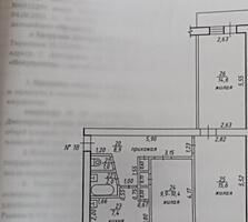 Продам трёхкомнатную квартиру на пятом этаже пятиэтажного дома