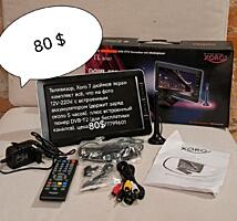 Телевизор, Xoro 7 дюймов экран, 12V-220V