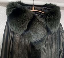 Продается пальто с натуральным мехом