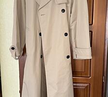 Женский тренч Zara (М, оверсайз, в пол)