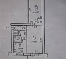 Продам (ОБМЕН на 1к) 2-комнатную квартиру в Тирасполе (Балка). Торг