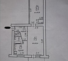 2 комн, Балка, р-н Тернополя, 3/5