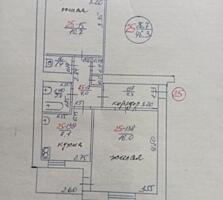 Продаётся двухкомнатная квартира в городе Рыбница