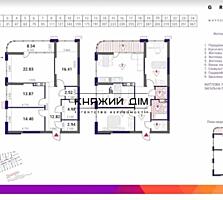 Пропонується до продажу роздільна 3-х кімнатна квартира в ЖК Грейт по 