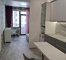 Студия с евроремонтом в ЖК Посейдон,