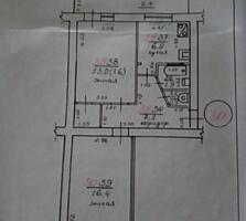 Продам 2- комн. квартиру 48,6 кв/м. г. Бендеры