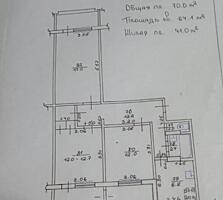 Продаётся 3- комнатная квартира 70 м² в Первомайске на верхней части