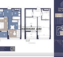 Продам 1-кімнатну квартиру 43,55 м#178; у ЖК Dnipro Island («Дніпро ..