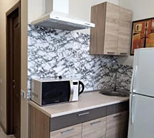 Студия с ремонтом.