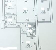 Продам 3-х ком. кв. 3/5 Борисовка г. Бендеры чешку.