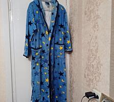 Продам женский теплый халат б/у недорого