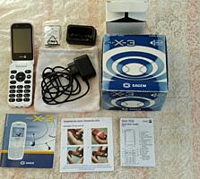 Новый мобильный телефон для 2-х сим-карт Sagem E2002 myX-3d Plat Dist