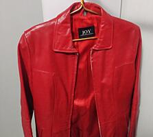 Продам куртку натуральная кожа размер48-50