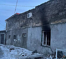 Продам дом после пожара с участком в р-не Большевик