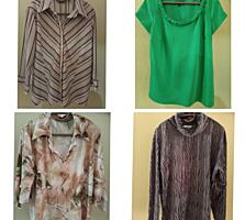 Продам блузки, а также юбки, размер 48-50