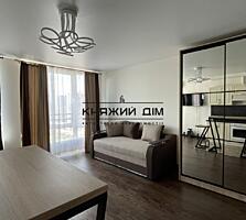 Продаж ЖК Seven. видової 1 кімнатної квартири-студії на Осокорках, ...