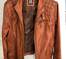 КУРТКА кожаная весна -осень новая очень элегантная 650 рублей