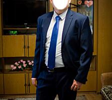 Продам мужской костюм (размер 54-56) (в подарок галстук и рубашка)