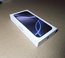 iPhone 16 Pro Max, 256gb, Black Titanium. Новый. Настоящий оригинал!
