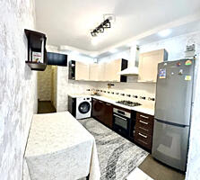 3-комнатная квартира с ремонтом в новом доме на Посёлке Котовского