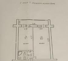 Продам квартиру, 2 комн + свой сан. узел