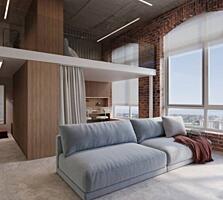 На фото дизайн проект квартиры, на данный момент квартира в состоянии 