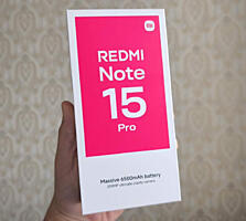 СЯОМИ Redmi Note 15 Pro 8/256 - 365$ (НОВЫЙ) Гарантия 2 года!